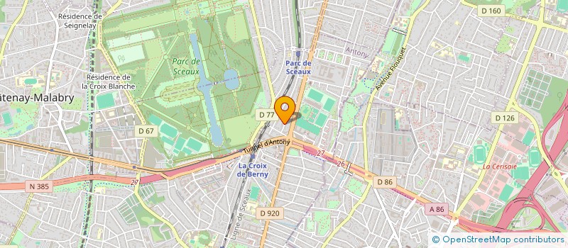 localisation de l'entreprise INSIGHT VIEW à ANTONY