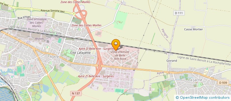 localisation de l'entreprise INSIGHTNEST à NIORT