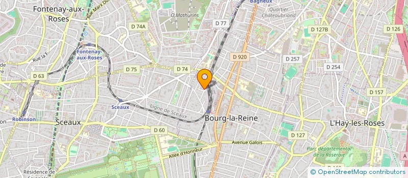 localisation de l'entreprise INSIGHTRISE AI à BOURG-LA-REINE