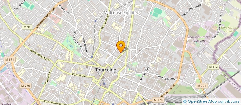 localisation de l'entreprise INSIGHTS SYNERGIES CONSEILS  TOURCOING