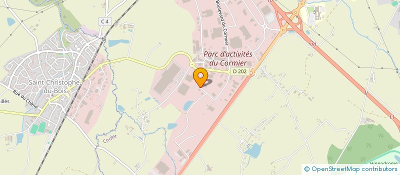 localisation de l'entreprise INSIGNYA à CHOLET