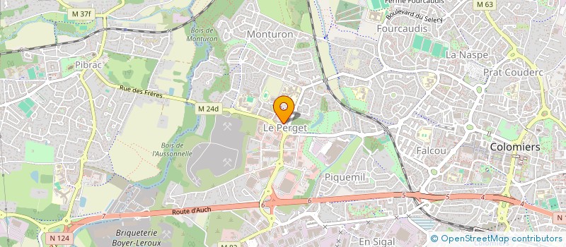 localisation de l'entreprise INSITEO ANGELS à COLOMIERS