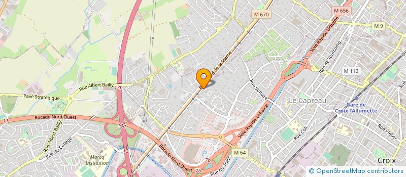 localisation de l'entreprise INSITOO-FREELANCE LYON à WASQUEHAL