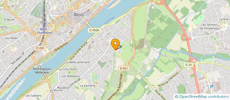 localisation de l'entreprise INSITU à BLOIS