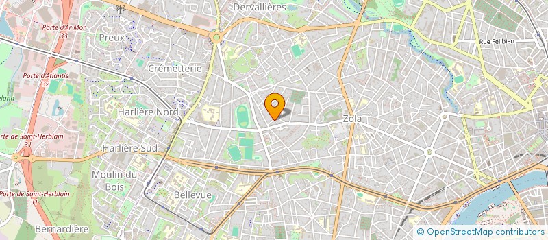 localisation de l'entreprise INSITU LA RESERVE à NANTES