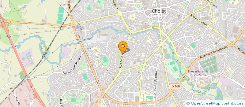 localisation de l'entreprise INSO AGENCE D'ARCHITECTURE à CHOLET