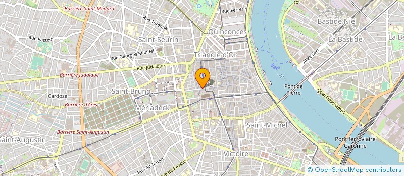 localisation de l'entreprise INSO TECHNOLOGIES à BORDEAUX