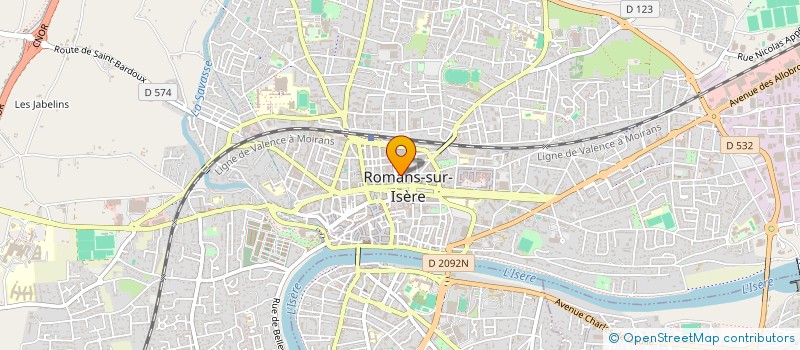 localisation de l'entreprise INSOFT à CLAVEYSON