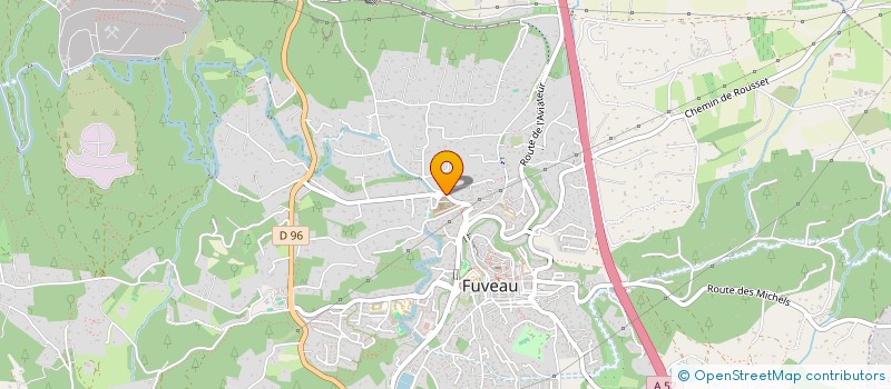 localisation de l'entreprise INSOHA  FUVEAU