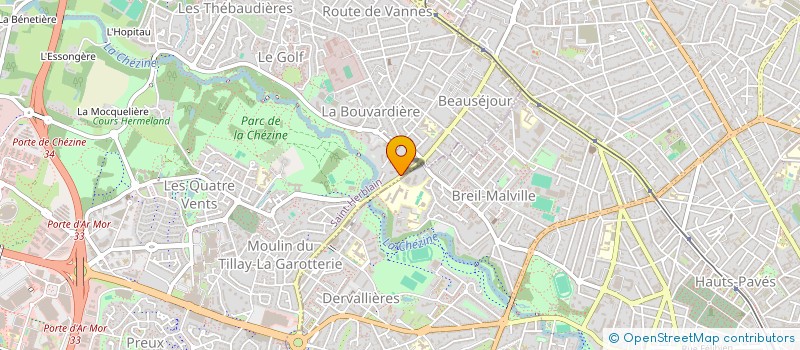 localisation de l'entreprise INSOLAR  SAINT-HERBLAIN