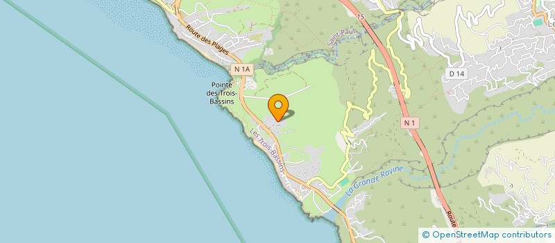 localisation de l'entreprise INSOLENCE NOCTURNE  LES TROIS-BASSINS