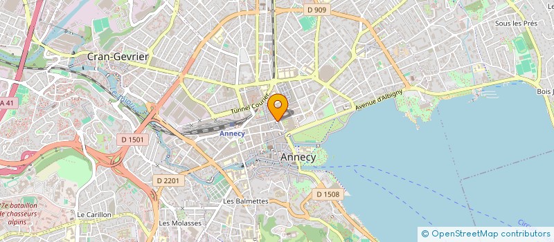 localisation de l'entreprise INSOLENTE à ANNECY
