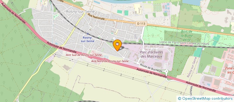 localisation de l'entreprise INSOLIS GROUPE  ROSNY-SUR-SEINE