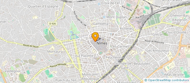 localisation de l'entreprise INSOLITE à NIMES