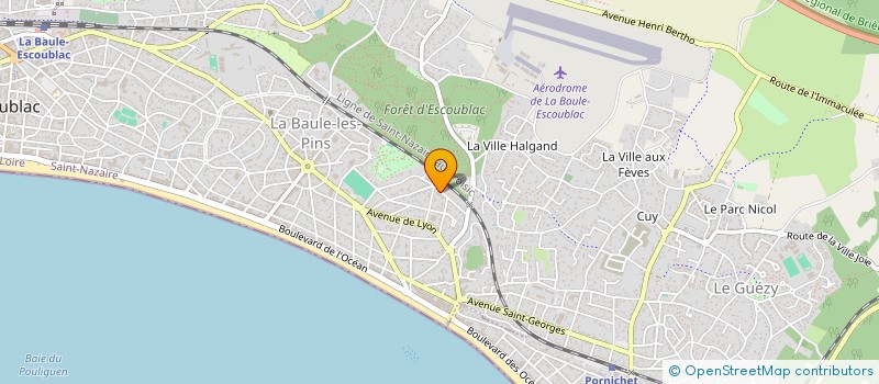 localisation de l'entreprise INSOLITE à LA BAULE-ESCOUBLAC
