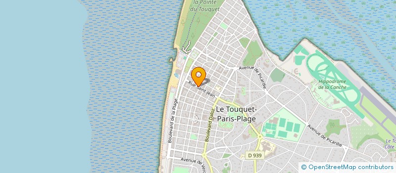 localisation de l'entreprise INSOLITE FM à LE TOUQUET-PARIS-PLAGE