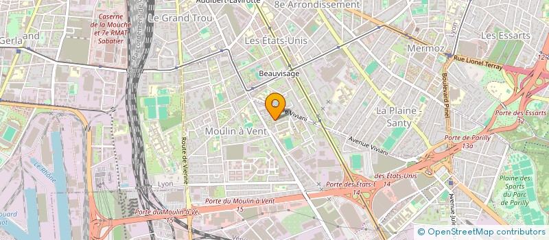 localisation de l'entreprise INSOLO  VENISSIEUX