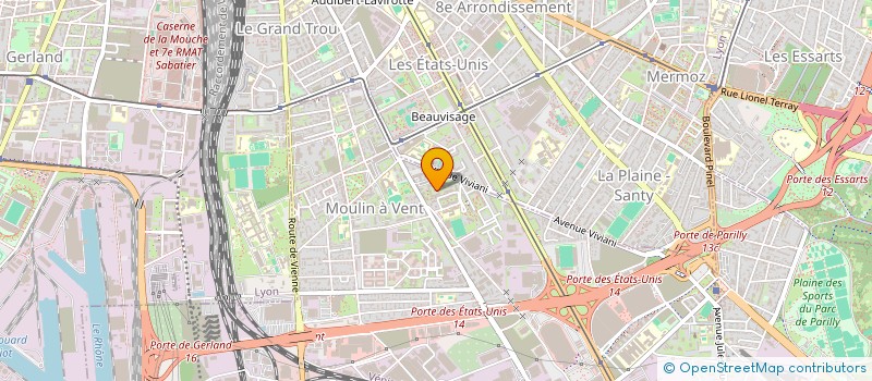 localisation de l'entreprise INSOLO  VENISSIEUX