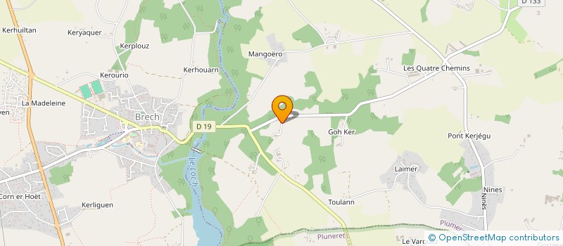 localisation de l'entreprise INSOLU  PLUMERGAT