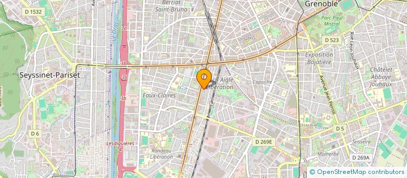 localisation de l'entreprise INSOM NIGHT  GRENOBLE