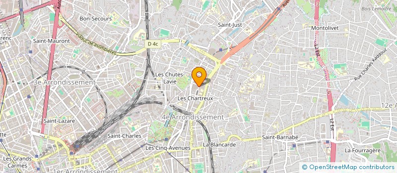 localisation de l'entreprise INSOMINDS  MARSEILLE