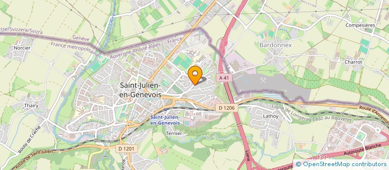 localisation de l'entreprise INSOMNIA EXPERIENCE  SAINT-JULIEN-EN-GENEVOIS