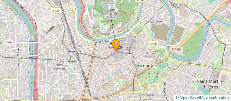 localisation de l'entreprise INSOMNIUM  GRENOBLE
