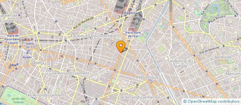 localisation de l'entreprise INSONIC  PARIS