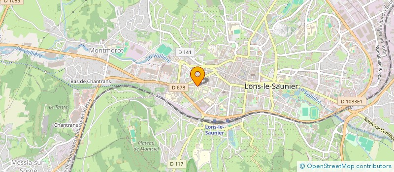 localisation de l'entreprise INSP'IRONS LONS à LONS-LE-SAUNIER