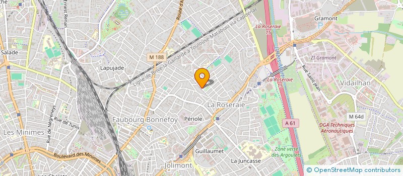 localisation de l'entreprise INSPAIRING S.A.S  TOULOUSE