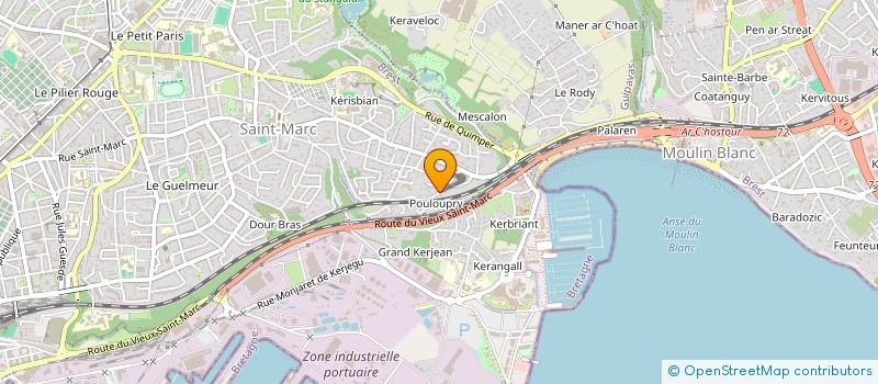 localisation de l'entreprise INSPARRING à BREST