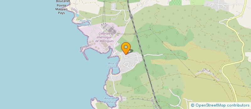 localisation de l'entreprise INSPECTION CONSULTING SERVICES I.C.S. à MARTIGUES