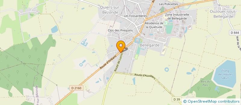localisation de l'entreprise INSPECTION CONTROLE EVENEMENTIEL à QUIERS-SUR-BEZONDE