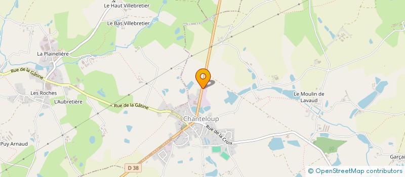 localisation de l'entreprise INSPECTION DE RESEAU D'ASSAINISSEMENT à CHANTELOUP