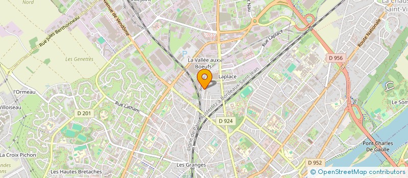 localisation de l'entreprise INSPECTION ET TECHNIQUES DE CONTROLES SPECIALISEES à BLOIS