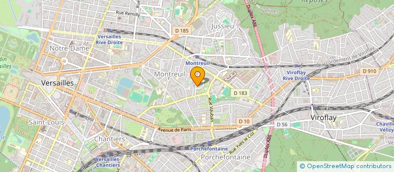 localisation de l'entreprise INSPECTION WITH US à VERSAILLES