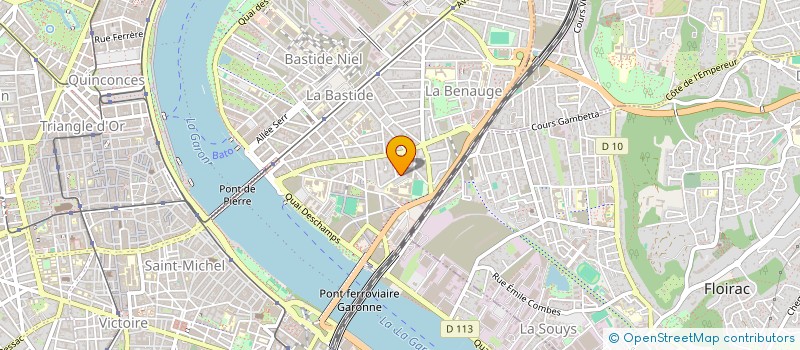 localisation de l'entreprise INSPERIO  BORDEAUX