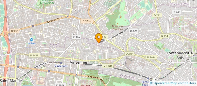 localisation de l'entreprise INSPHERIS ACADEMY à MONTREUIL