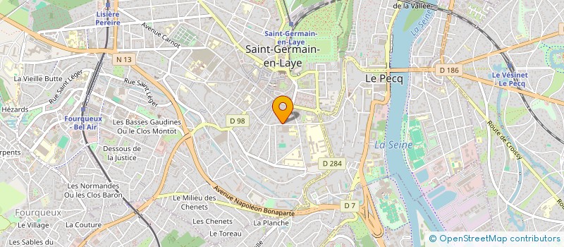 localisation de l'entreprise INSPIR'HER  SAINT-GERMAIN-EN-LAYE