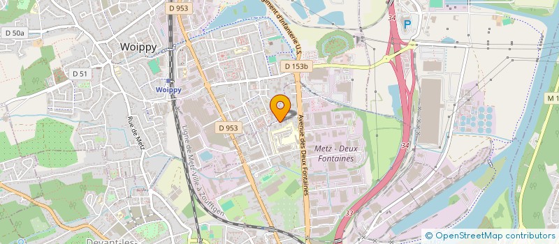 localisation de l'entreprise INSPIR SOPHRO  METZ