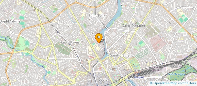 localisation de l'entreprise INSPIR' : SUR MON CHEMIN BIEN-ETRE ET SANTE à NANTES