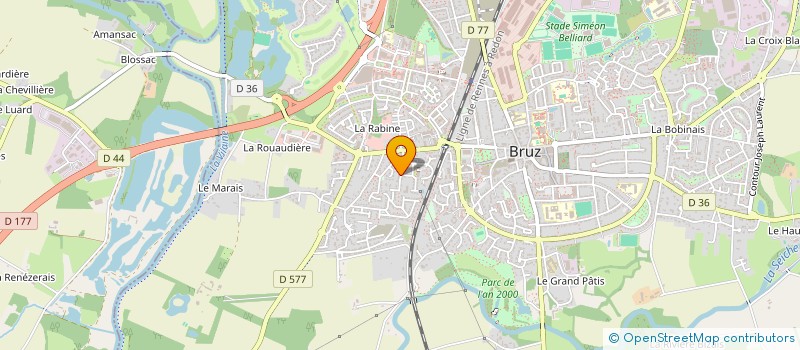 localisation de l'entreprise INSPIRATION LUXE  BRUZ