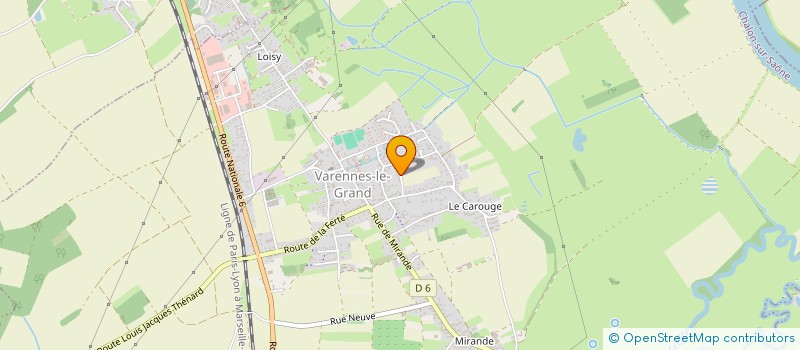 localisation de l'entreprise INSPIRATION MACARON BY ARNO  VARENNES-LE-GRAND