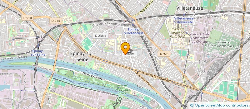 localisation de l'entreprise INSPIRATIONS AT à EPINAY-SUR-SEINE