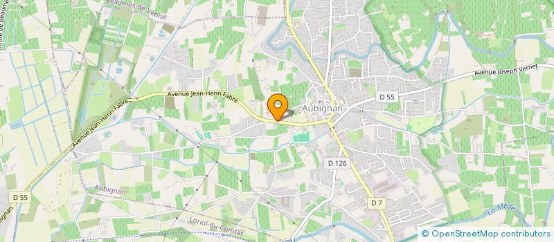 localisation de l'entreprise INSPIRE à AUBIGNAN