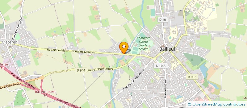 localisation de l'entreprise INSPIRE à BAILLEUL