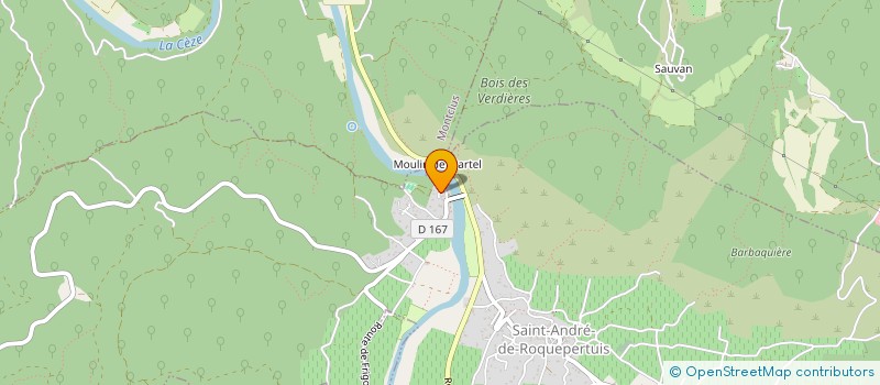 localisation de l'entreprise INSPIRE THE ELEMENTS  SAINT-ANDRE-DE-ROQUEPERTUIS