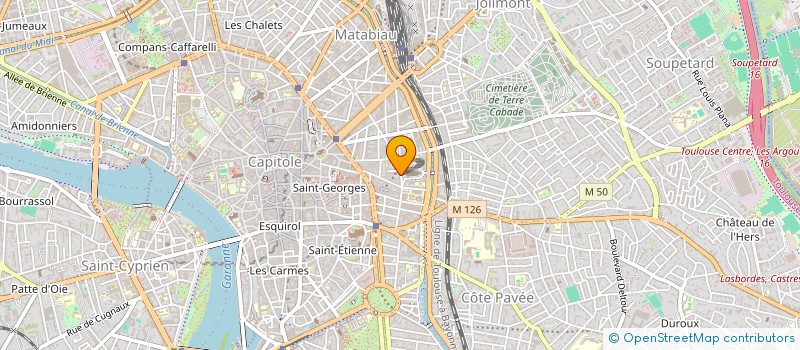 localisation de l'entreprise INSPIRED INDIGO PRODUCTIONS à TOULOUSE