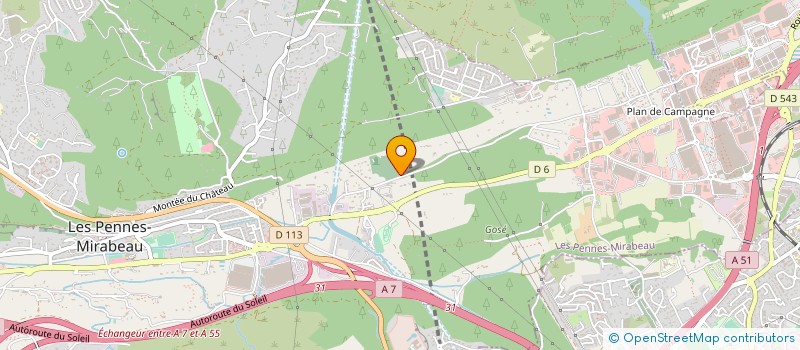 localisation de l'entreprise INSPIREO à LES PENNES-MIRABEAU