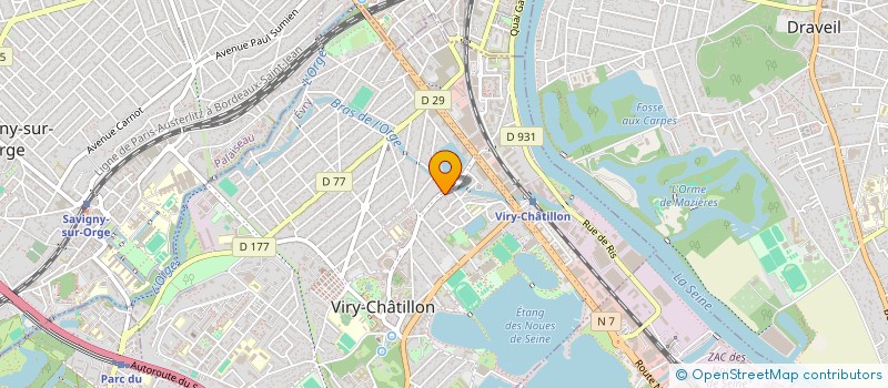 localisation de l'entreprise INSPIRETRANSIT à VIRY-CHATILLON